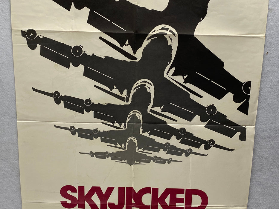 1972 Skyjacked 1SH Movie Poster 27 x 41 Charlton Heston, James Brolin   - TvMovieCards.com