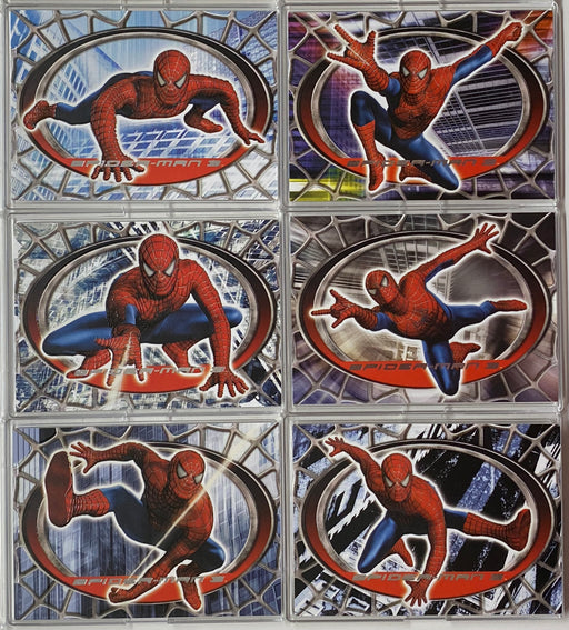 2007 Spider-Man 3 Movie Red/Blue Chase Card Set R1-R6 Rittenhouse   - TvMovieCards.com