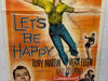 1957 Let's Be Happy 1SH Movie Poster 27 x 41 Vera-Ellen Tony Martin   - TvMovieCards.com