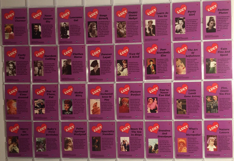 Lucy Moments & Memories Base Card Set 80 Cards KRC Int. 1995   - TvMovieCards.com