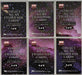 2009 Star Wars Galaxy Series Four Etched Foil Chase Card Set 1-6 Topps   - TvMovieCards.com