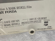 1981 On Golden Pond 1SH Movie Poster 27 x 41  Katharine Hepburn, Jane Fonda   - TvMovieCards.com
