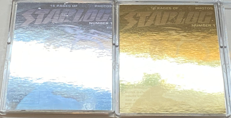 Starlog The Science Fiction Universe 1993 Gold & Silver Hologram Chase Card #1   - TvMovieCards.com