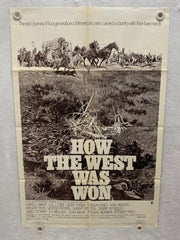 1970 How The West Was Won 1SH Movie Poster 27 x 41 James Stewart, John Wayne   - TvMovieCards.com