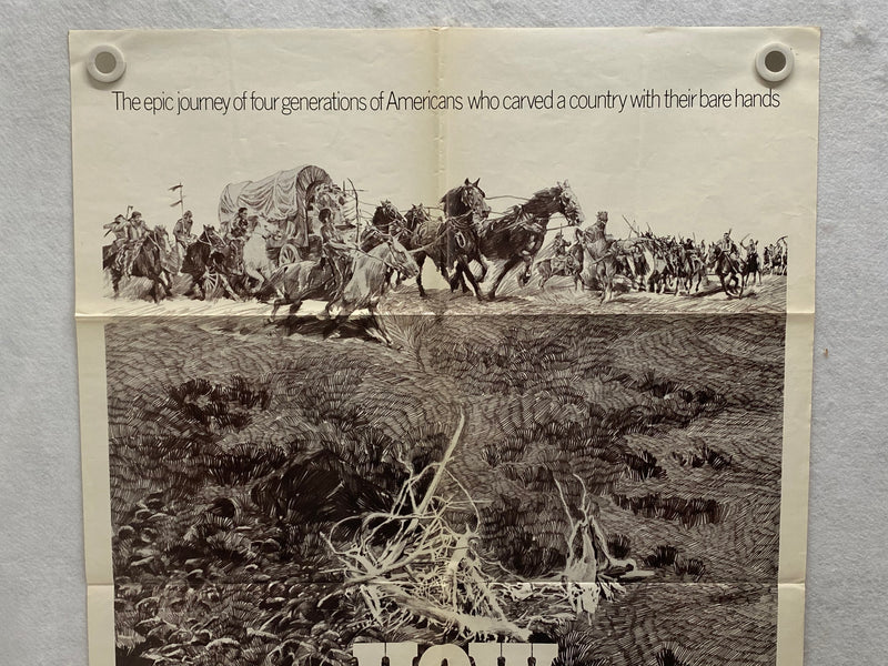 1970 How The West Was Won 1SH Movie Poster 27 x 41 James Stewart, John Wayne   - TvMovieCards.com