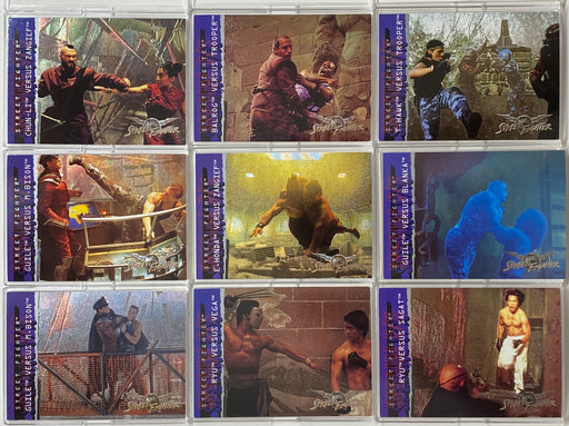 Street Fighter Movie Special F/X Chase Card Set SF1-SF10 Capcom / Upper Deck   - TvMovieCards.com