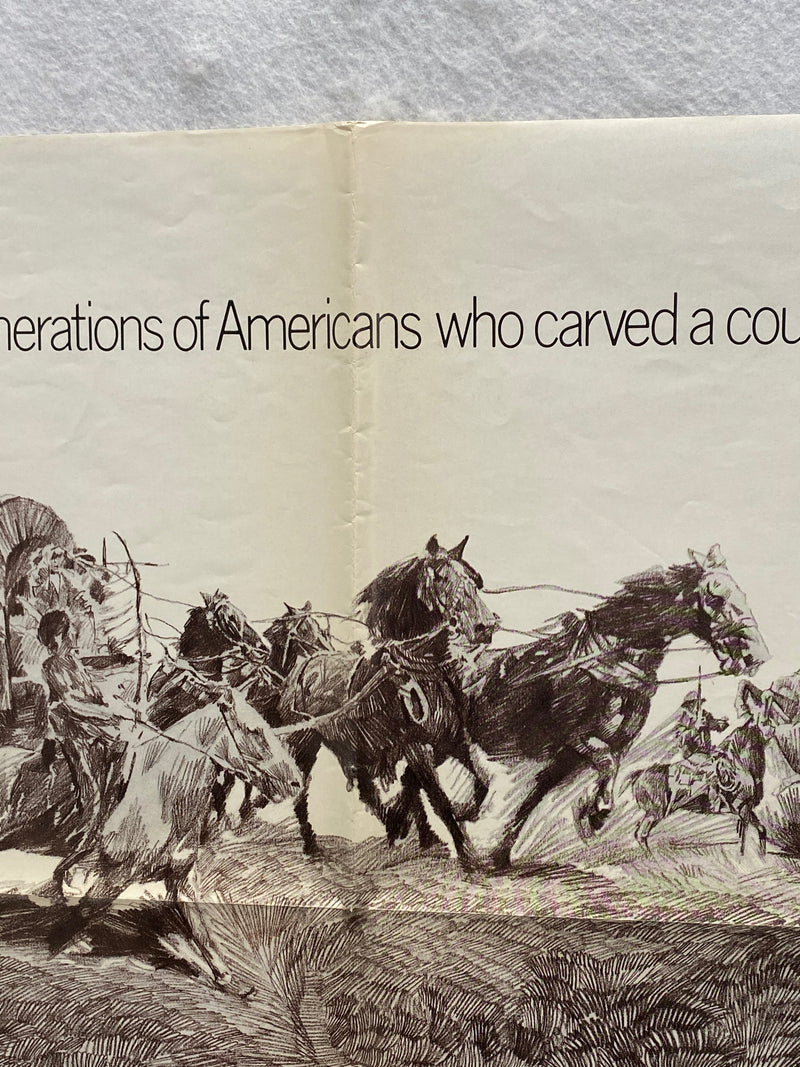 1970 How The West Was Won 1SH Movie Poster 27 x 41 James Stewart, John Wayne   - TvMovieCards.com