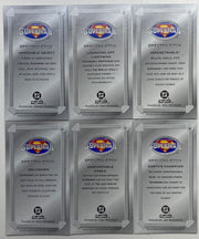 Superman Platinum Edition Spectra-Etch Chase Card Set S1-S6   - TvMovieCards.com