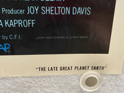 1978 The Late Great Planet Earth 1SH Movie Poster 27 x 41 Orson Welles   - TvMovieCards.com