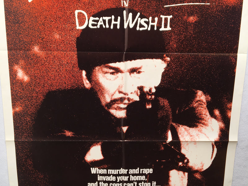1982 Death Wish II Original 1SH Movie Poster 27 x 41 Charles Bronson   - TvMovieCards.com
