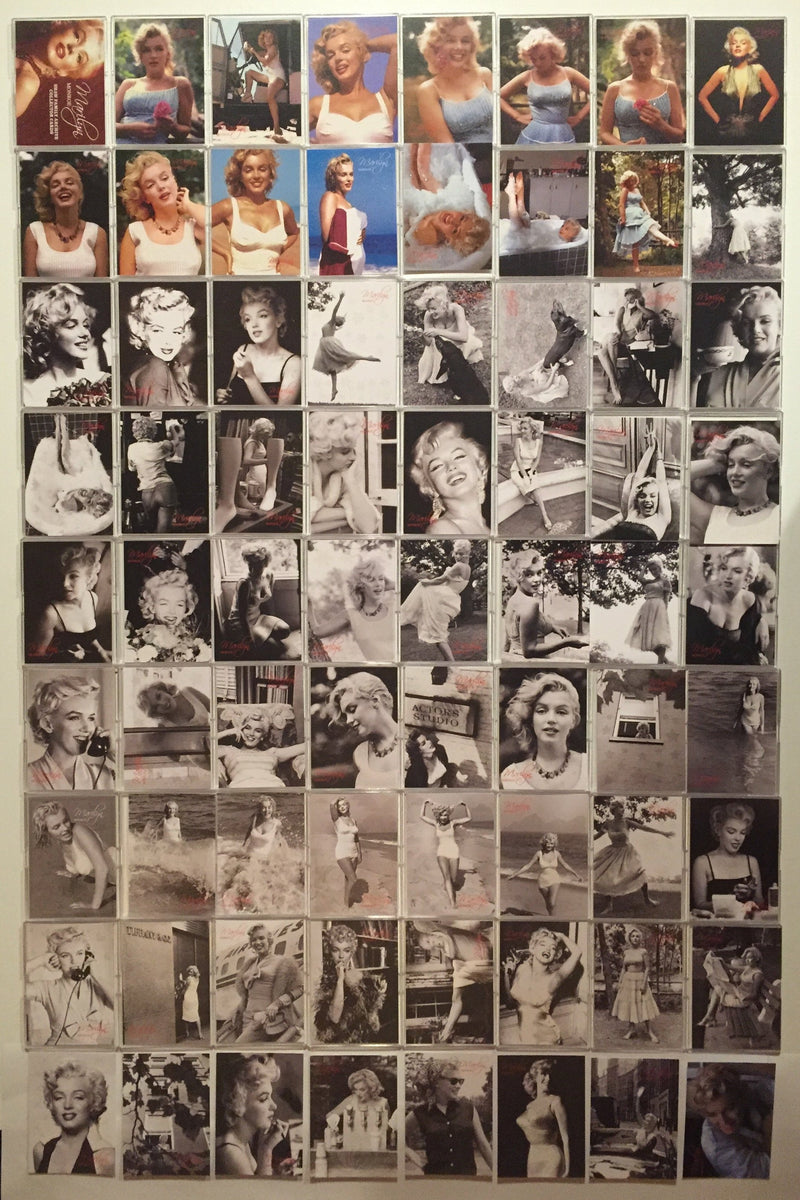 Marilyn Monroe Shaw Family Archive Base Card Set 72 Cards   - TvMovieCards.com