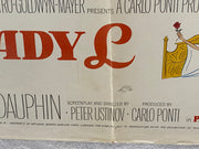 1965 Lady L 1SH Movie Poster 27 x 41 Sophia Loren, Paul Newman, David Niven   - TvMovieCards.com