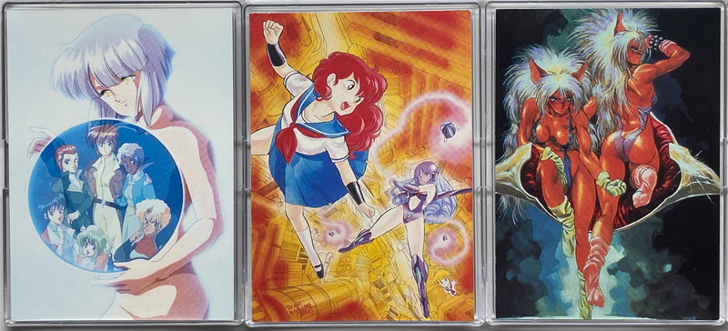 1994 Women of World of U.S. Manga Corps Chase Card Set 1-3 Comic Images   - TvMovieCards.com