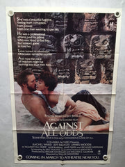 1983 Against All Odds Original 1SH Movie Poster 27 x 41 Advance Jeff Bridges   - TvMovieCards.com