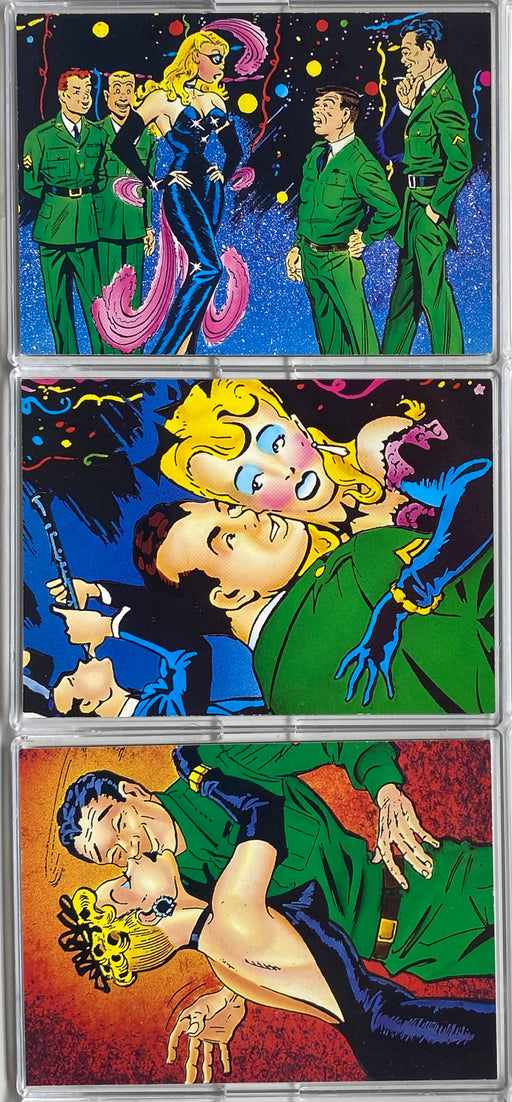 1994 Bill Ward: 50 Fabulous Years of Torchy Rare 3-Card Subset Chase Card Set   - TvMovieCards.com