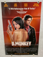 1998 B. Monkey 1SH Movie Poster 27 x 41 Asia Argento, Jared Harris, Rupert Evere   - TvMovieCards.com