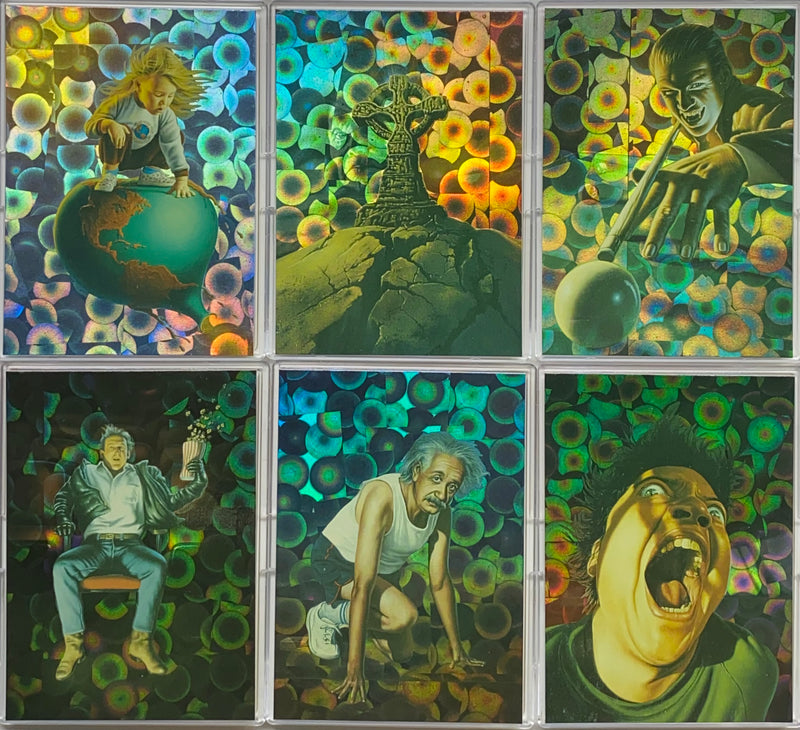 Beyond Bizarre Jim Warren 2 Galaxy Prism Chase Set P1-6 Card Comic Images 1994   - TvMovieCards.com