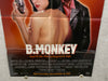 1998 B. Monkey 1SH Movie Poster 27 x 41 Asia Argento, Jared Harris, Rupert Evere   - TvMovieCards.com