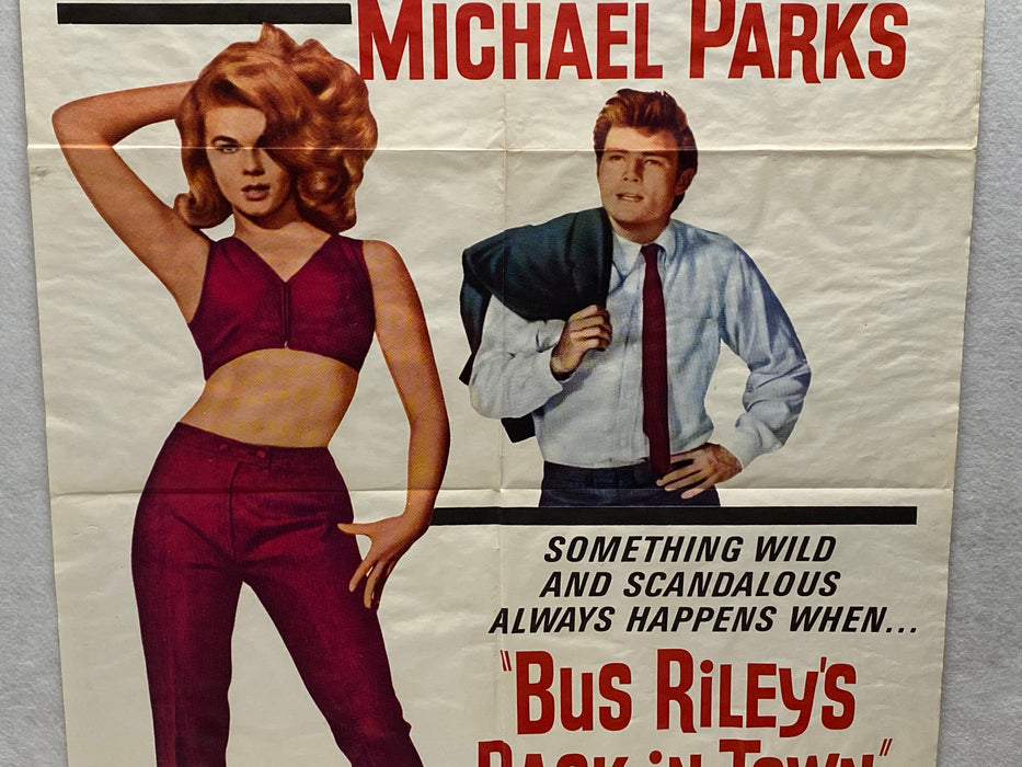 1965 Bus Riley's Back in Town 1SH Movie Poster 27 x 41   - TvMovieCards.com