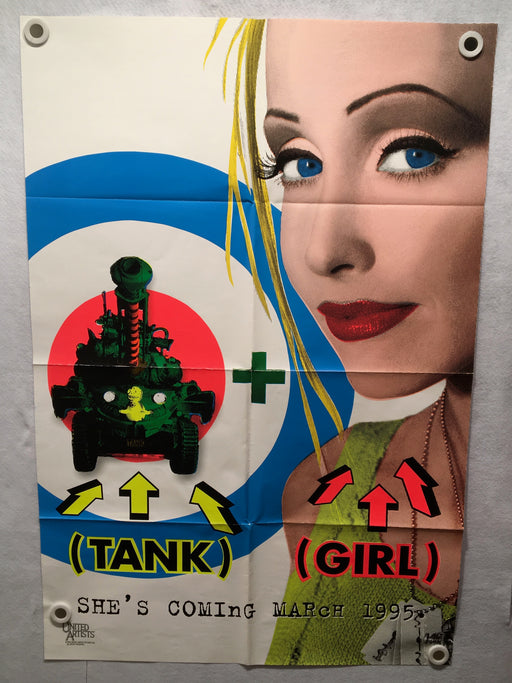 1995 Tank Girl Original 1SH D/S Advance Movie Poster 27 x 41 Naomi Watts   - TvMovieCards.com