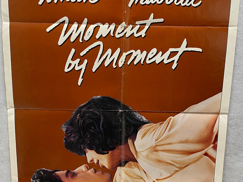 1978 Moment by Moment 1SH Movie Poster 27 x 41 Lily Tomlin, John Travolta   - TvMovieCards.com