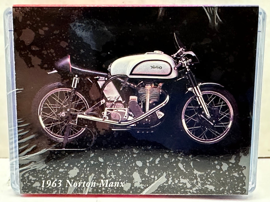 1993 Classic Motorcycles Series 1 Trading Card Factory Set 58 Cards + Hologram 1963 Norton Manx  - TvMovieCards.com