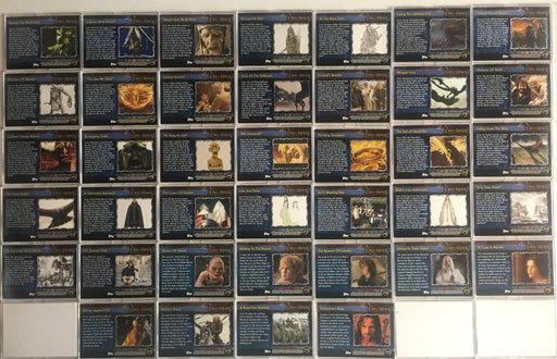Lord of the Rings Return of King Update Base Card Set 72 Cards   - TvMovieCards.com