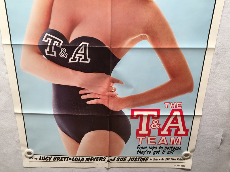 1984 T&A Team Original 1SH Movie Poster 27 x 41 Lucy Brett Lola Meyers   - TvMovieCards.com