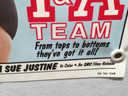 1984 T&A Team Original 1SH Movie Poster 27 x 41 Lucy Brett Lola Meyers   - TvMovieCards.com