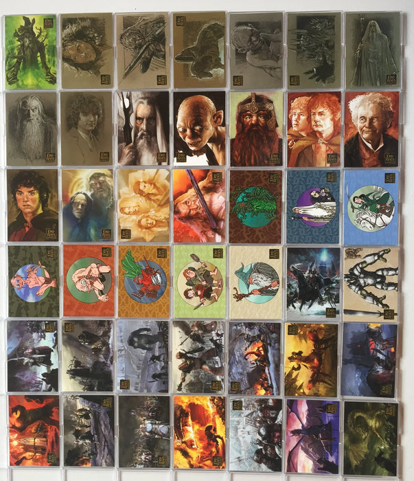Lord of the Rings Masterpieces Series One Base Card Set 90 Cards   - TvMovieCards.com
