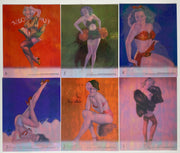 1997 Elvgren & Friends Jumbo Clearchrome Chase Card Set of 6 Comic Images   - TvMovieCards.com