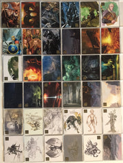 Lord of the Rings Masterpieces Series Two Base Card Set 72 Cards   - TvMovieCards.com