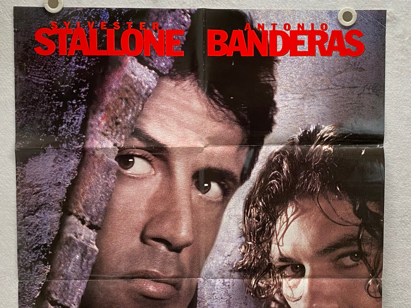 1995 Assassins 1SH Movie Poster 27 x 41 Sylvester Stallone, Antonio Banderas   - TvMovieCards.com