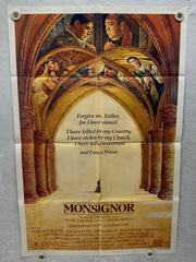 1981 Monsignor 1SH Movie Poster 27 x 41 Christopher Reeve, Geneviève Bujold   - TvMovieCards.com