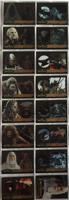 Lord of the Rings Evolution Base Card Set 72 Cards   - TvMovieCards.com