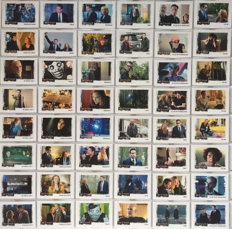 X-Files Seasons 10 & 11 Base Card Set  96 cards  Rittenhouse 2018   - TvMovieCards.com