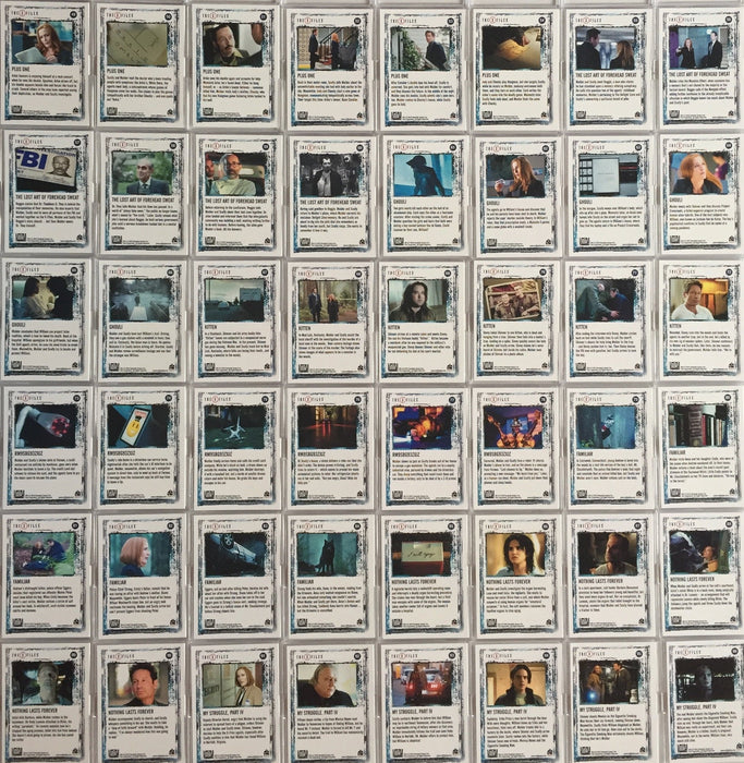 X-Files Seasons 10 & 11 Base Card Set  96 cards  Rittenhouse 2018   - TvMovieCards.com