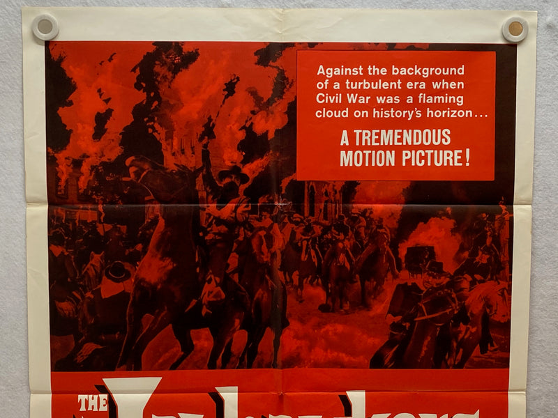 1959 The Jayhawkers! 1SH Movie Poster 27 x 41 Jeff Chandler, Fess Parker   - TvMovieCards.com
