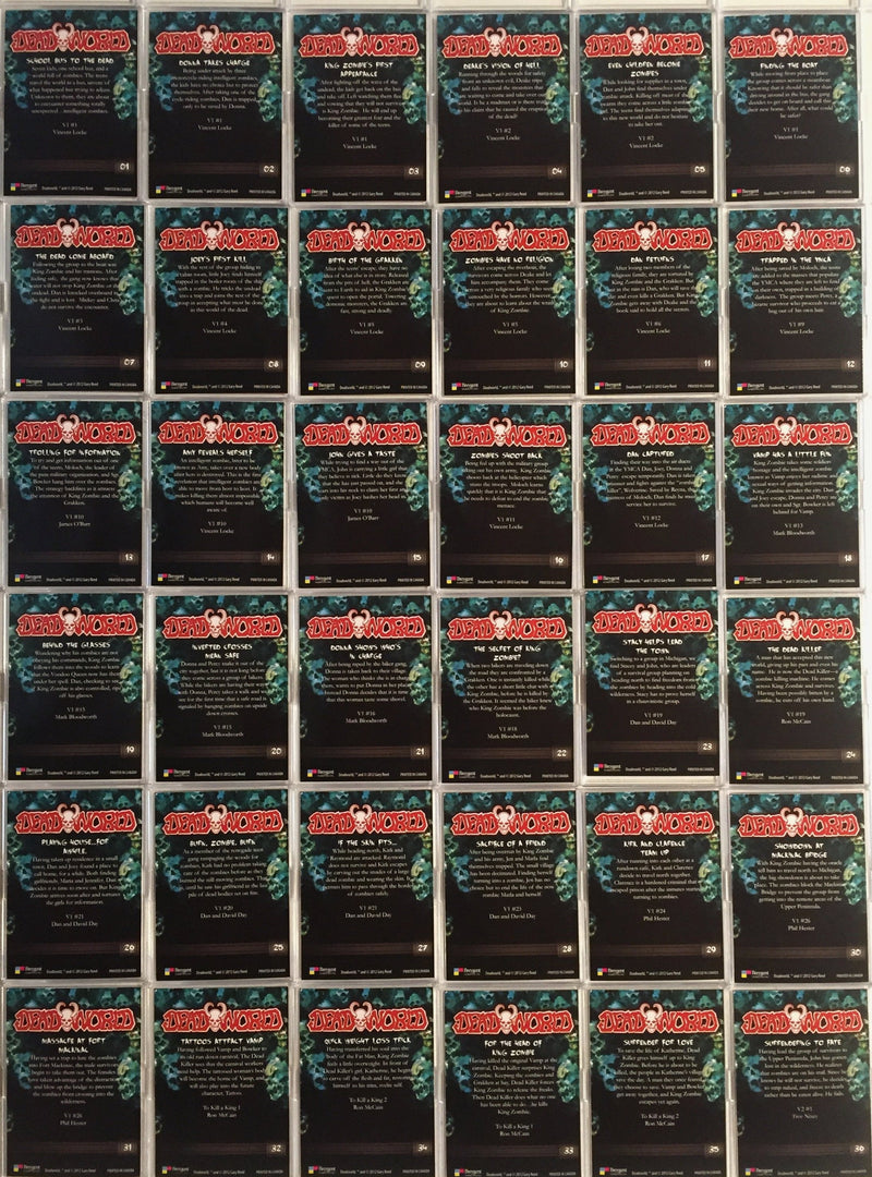 Deadworld Base Card Set 72 Cards   - TvMovieCards.com