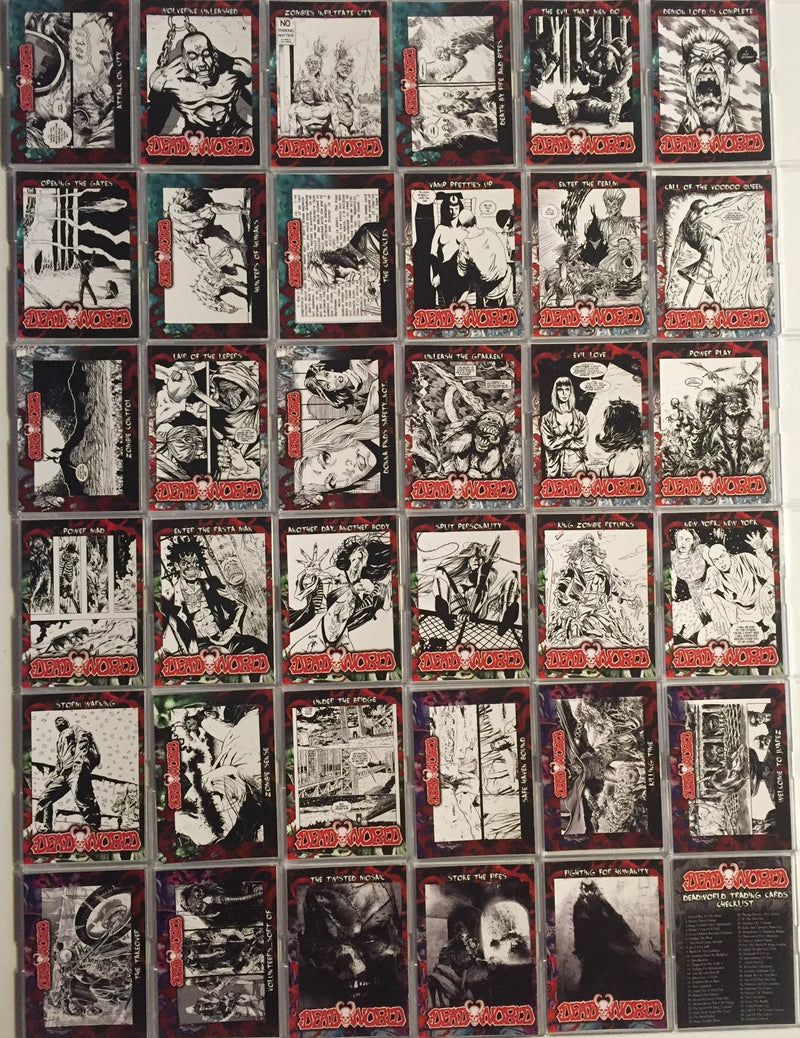Deadworld Base Card Set 72 Cards   - TvMovieCards.com
