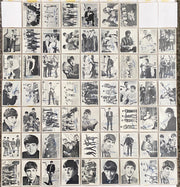 Beatles Black & White Series 1 Vintage Card Set 60 Cards O-Pee-Chee Canada 1964   - TvMovieCards.com