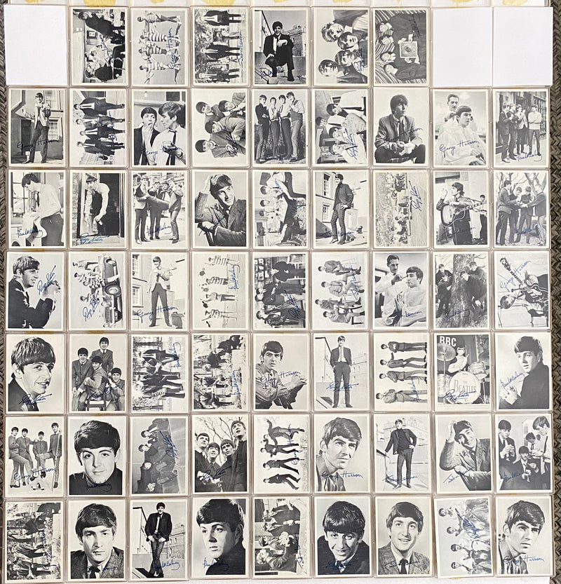 Beatles Black & White Series 1 Vintage Card Set 60 Cards O-Pee-Chee Canada 1964   - TvMovieCards.com