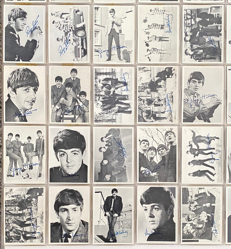 Beatles Black & White Series 1 Vintage Card Set 60 Cards O-Pee-Chee Canada 1964   - TvMovieCards.com