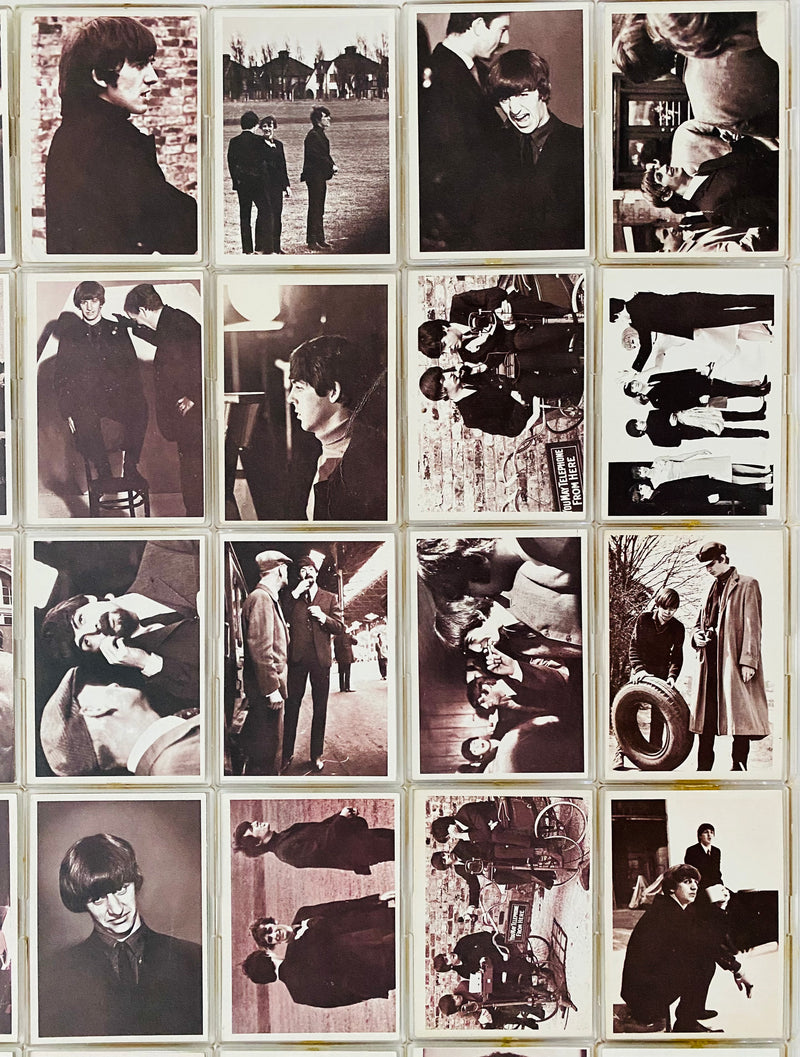 1964 Beatles Movie "A Hard Day's Night" Vintage Trading Card Set 55 cards Topps   - TvMovieCards.com