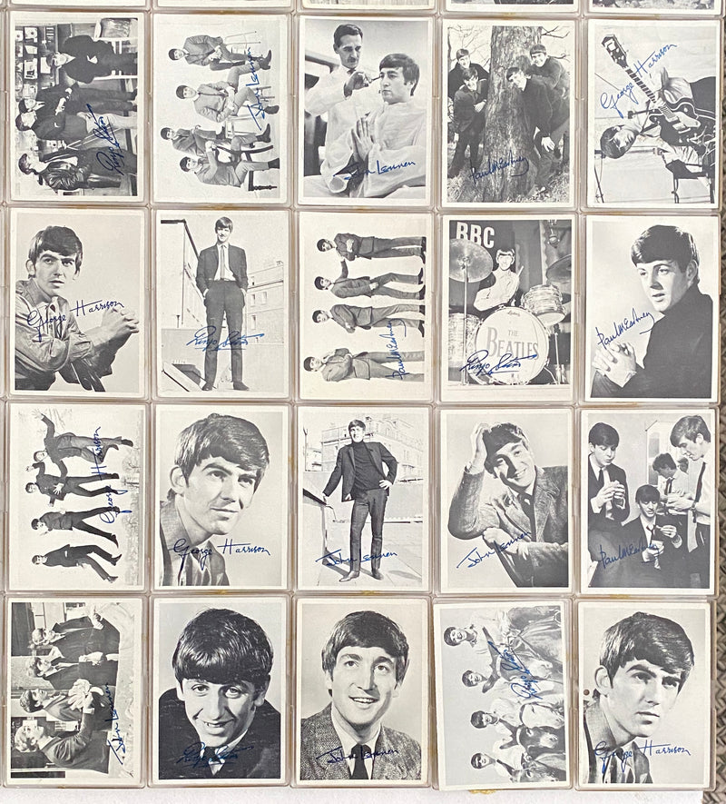 Beatles Black & White Series 1 Vintage Card Set 60 Cards O-Pee-Chee Canada 1964   - TvMovieCards.com