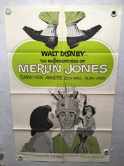 1972 The Misadventures of Merlin Jones Original 1SH Movie Poster 27 x 41   - TvMovieCards.com