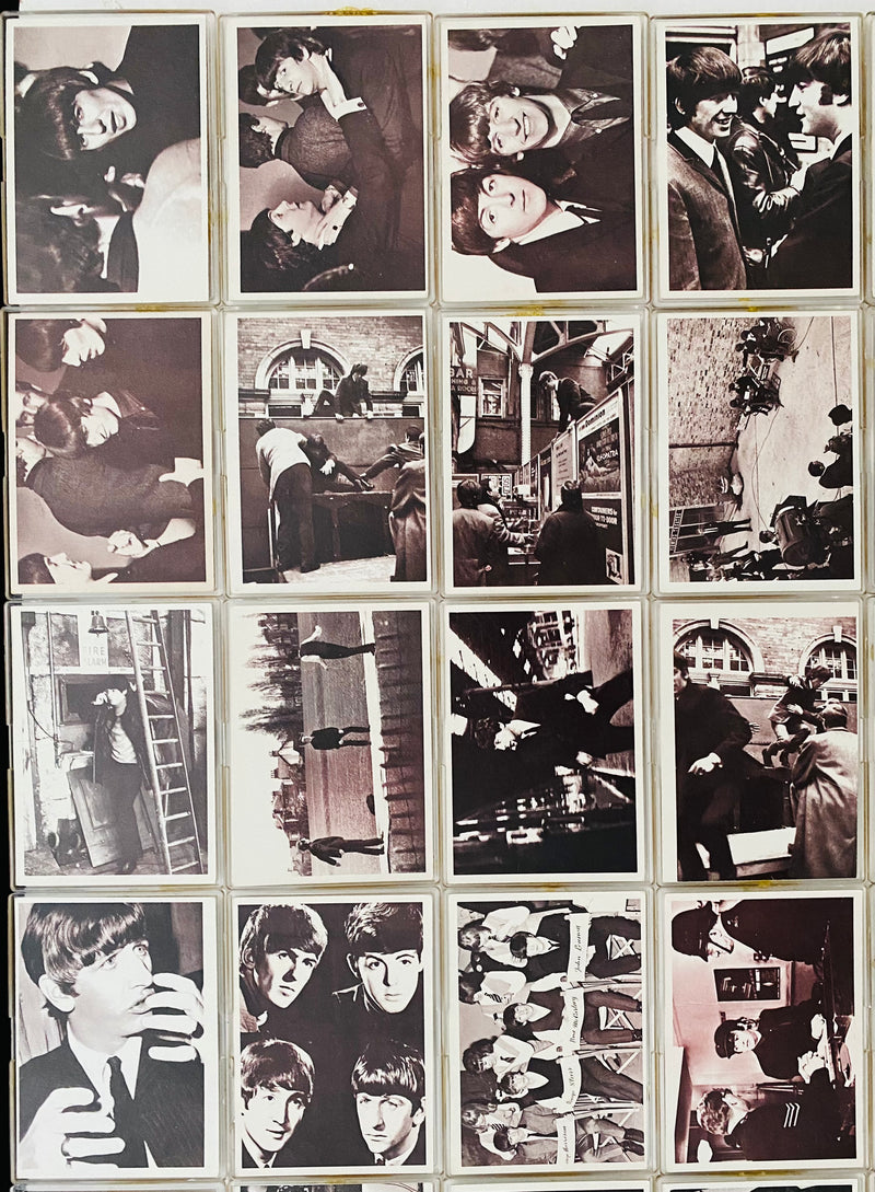 1964 Beatles Movie "A Hard Day's Night" Vintage Trading Card Set 55 cards Topps   - TvMovieCards.com