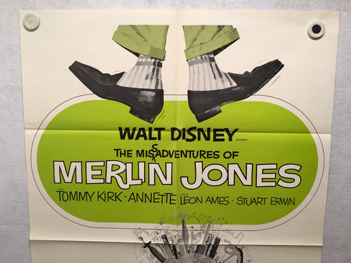 1972 The Misadventures of Merlin Jones Original 1SH Movie Poster 27 x 41   - TvMovieCards.com