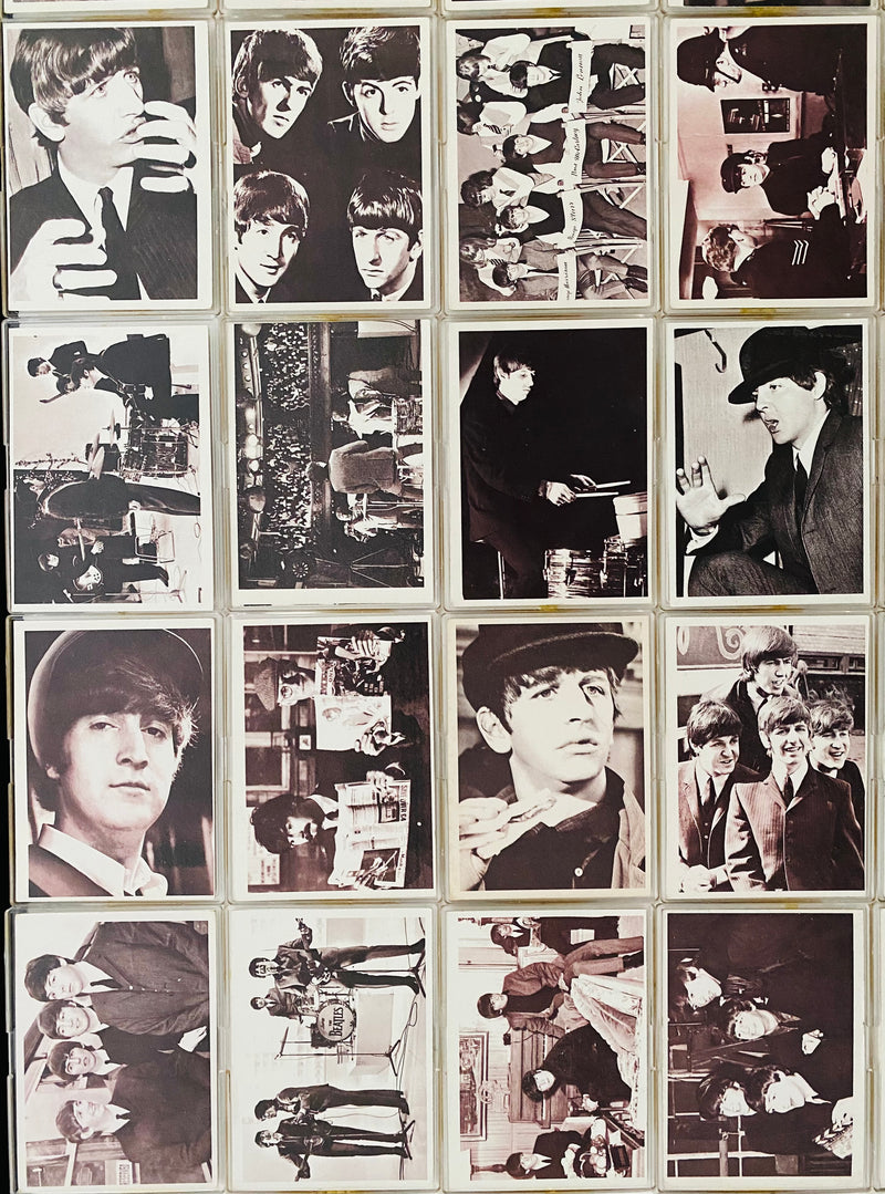 1964 Beatles Movie "A Hard Day's Night" Vintage Trading Card Set 55 cards Topps   - TvMovieCards.com