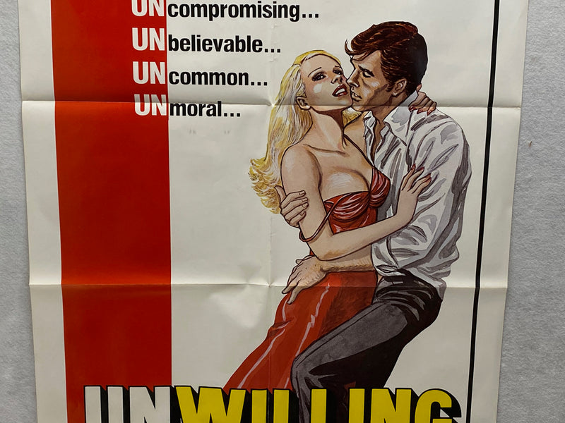 1977 Unwilling Lovers 1SH Movie Poster 27 x 41 Sexploitation Jodie Maxwell   - TvMovieCards.com